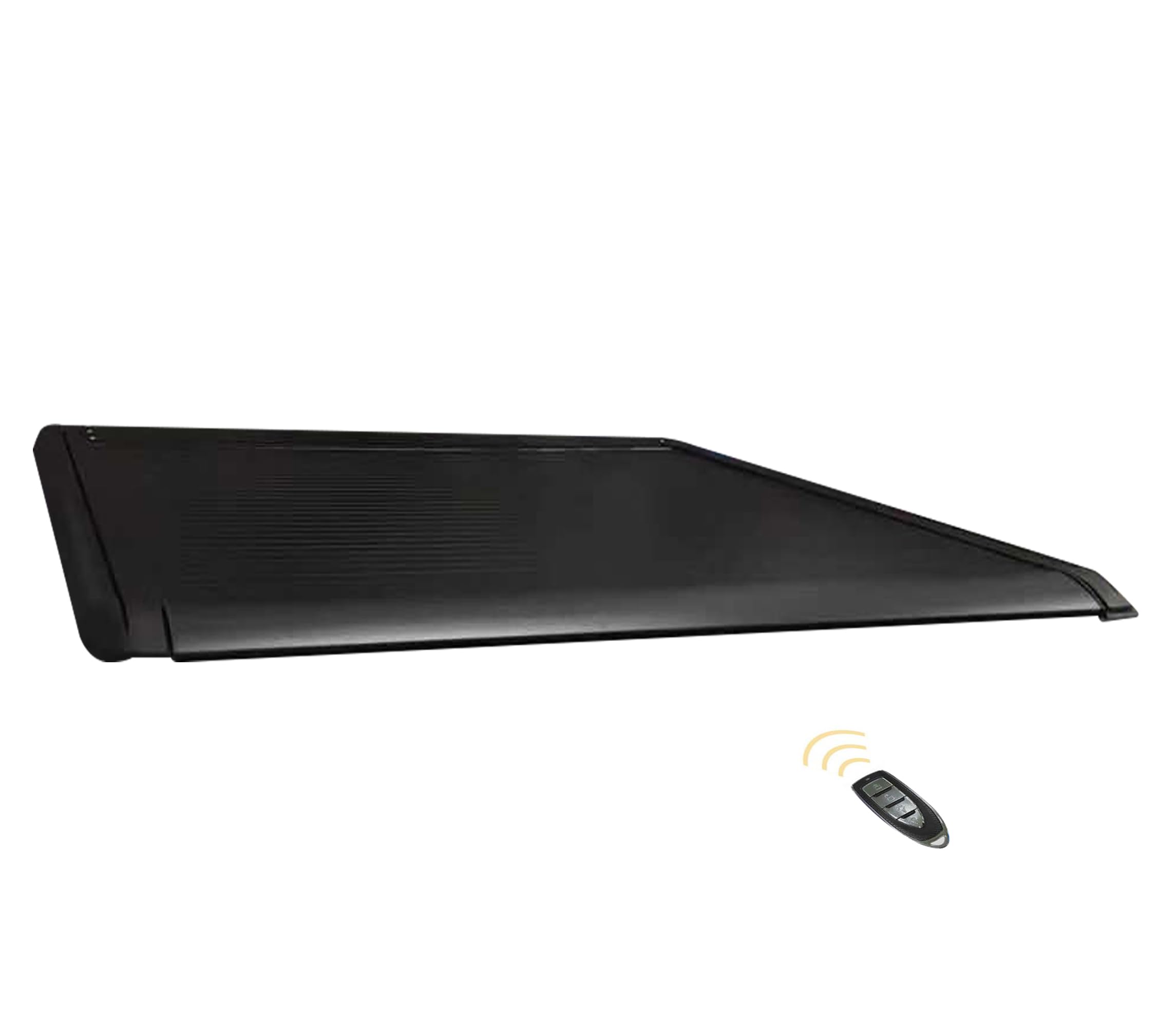 Black Horse E-Roller Retractable Tonneau Cover Black Retractable Compatible with 2015-2023 Chevrolet Colorado|2015-2023 GMC Canyon-ERCGM01