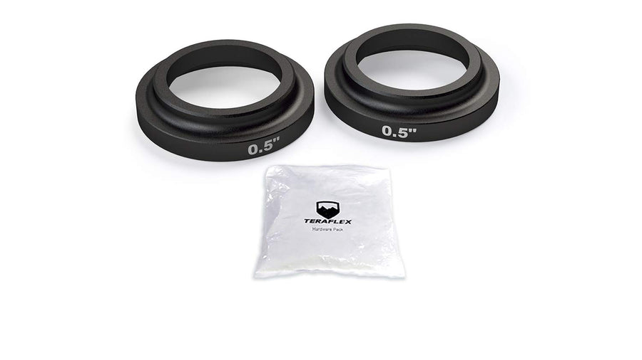 0.5” Bump Stop JT: Shim Kit – Rear Upper Strike Pad