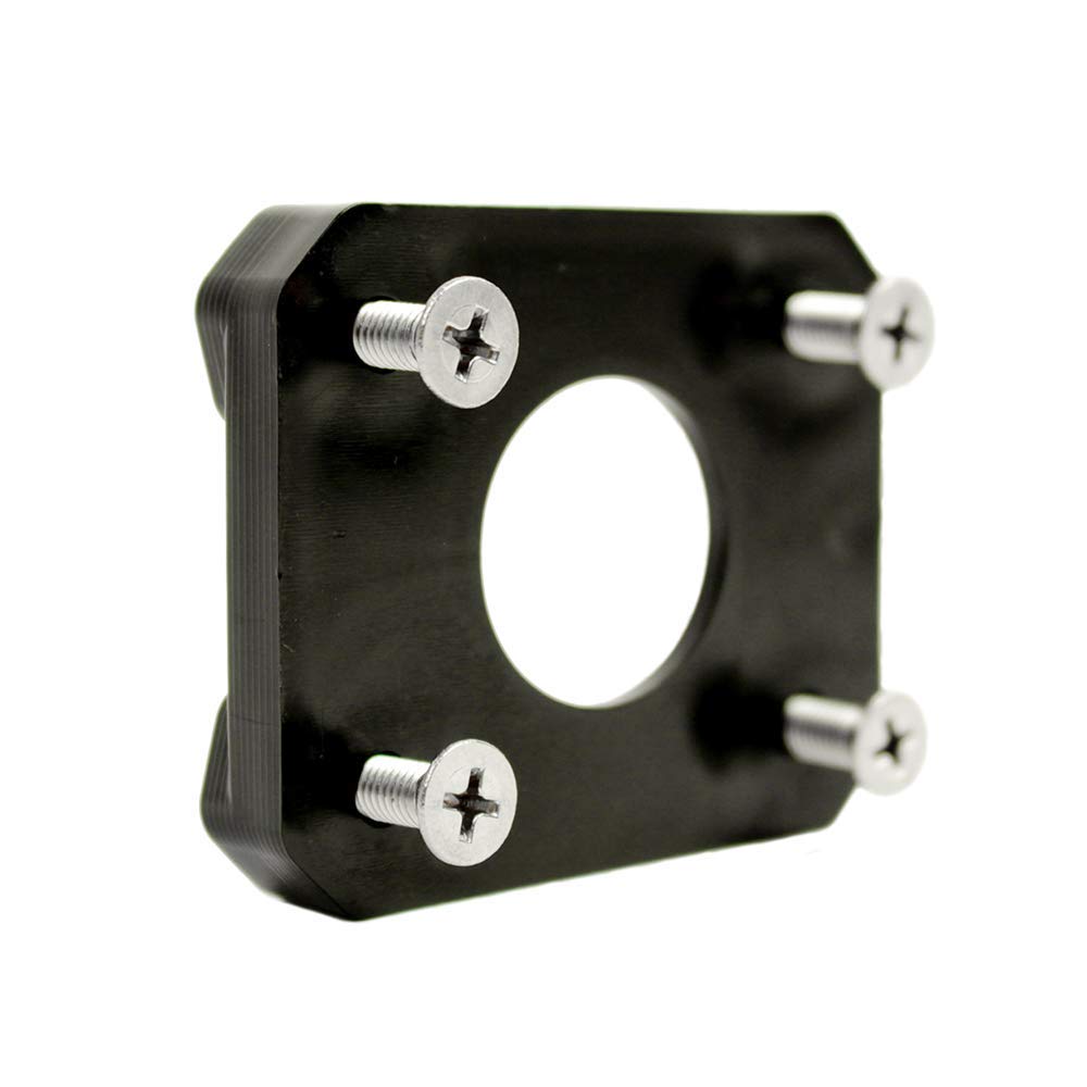 YakAttack Backing Plate Fullback for GT175 GearTrac | 4" Support Plate with Hardware | Secure Track Mounting Inside Kayak Hull | Fits GT175, Top Loading GT175, Gen II | Made in USA
