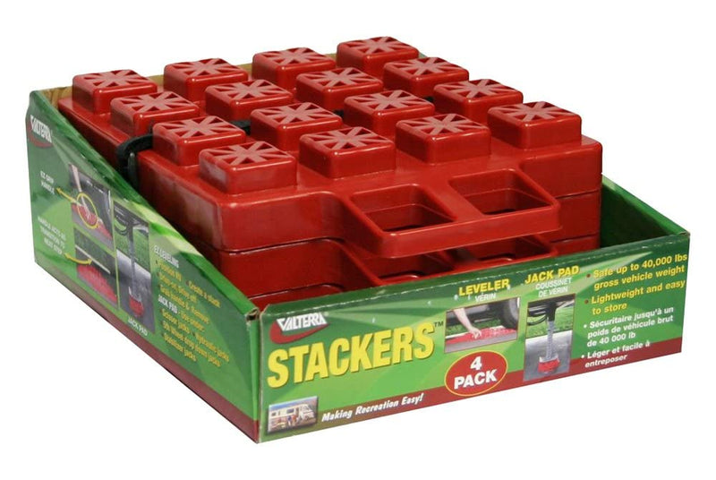 A10-0916 Valterra Stacker, (Pack of 4), Red