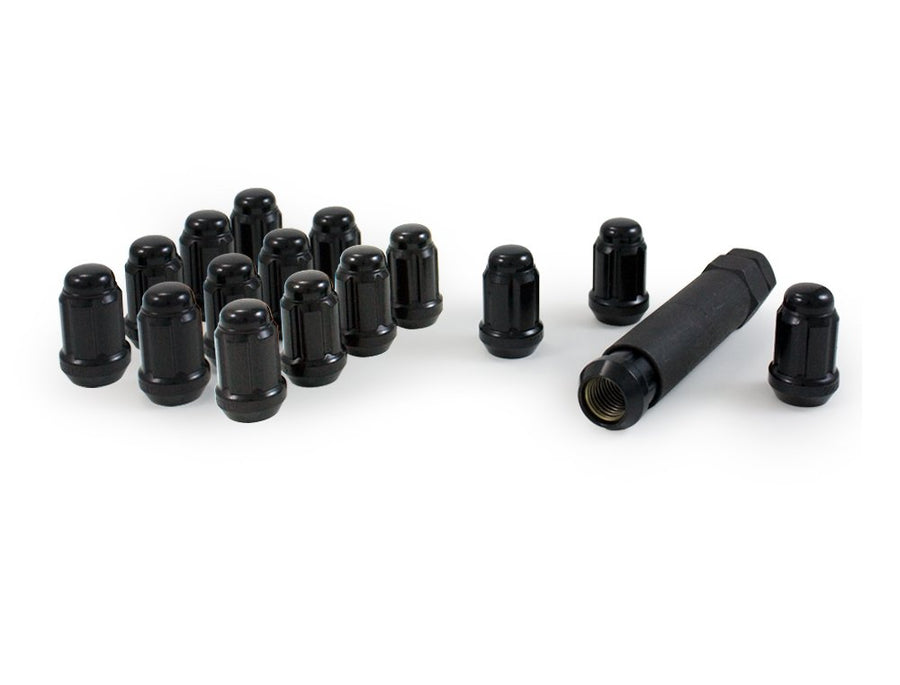 Gorilla 21132BC Automotive Small Diameter Acorn Black 4 Lug Kit (12mm x 1.50 Thread Size)
