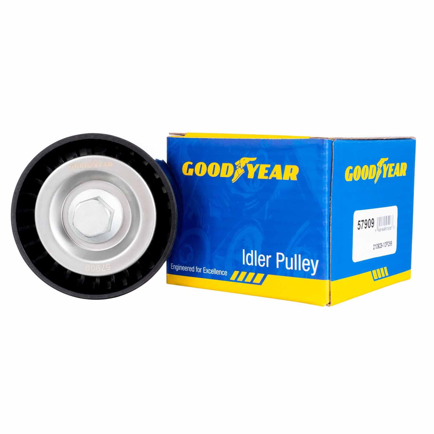 Serpentine Belt Goodyear 57909 Drive Idler or Tensioner Pulley