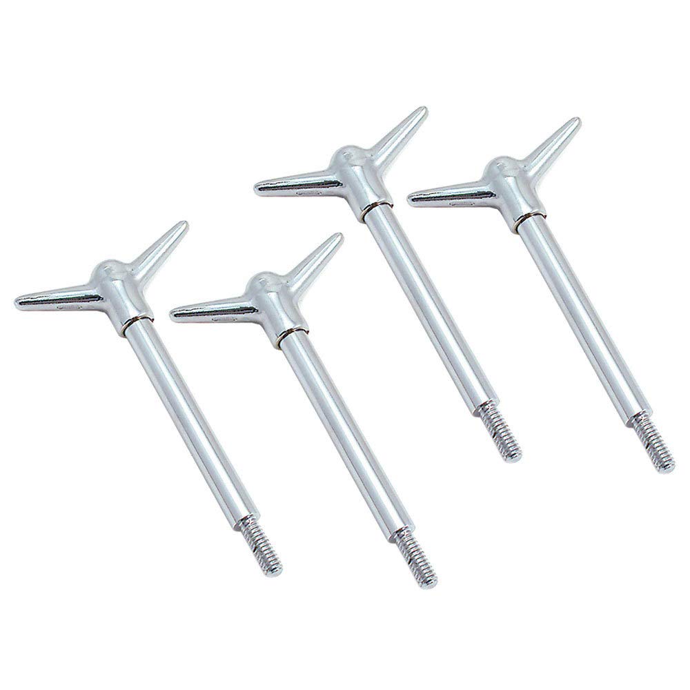 Chrome Spectre Performance Y-Wing Valve Cover Hold Downs - Pack of 4
