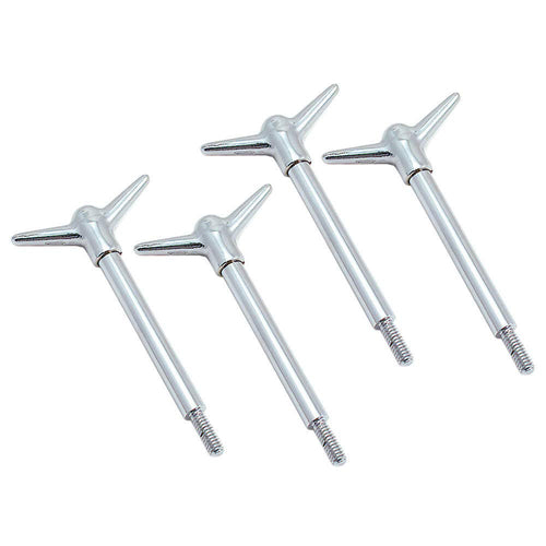 Chrome Spectre Performance Y-Wing Valve Cover Hold Downs - Pack of 4
