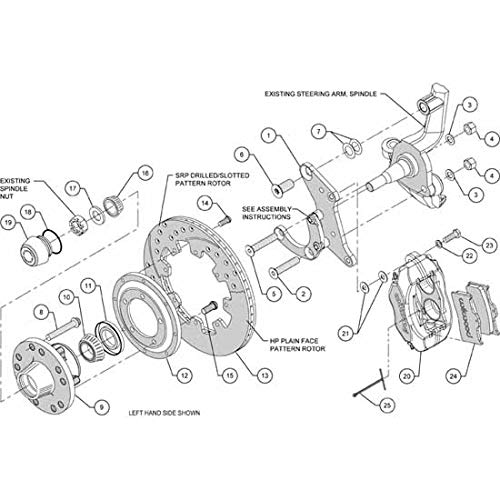 12.19" FDLI Front Kit