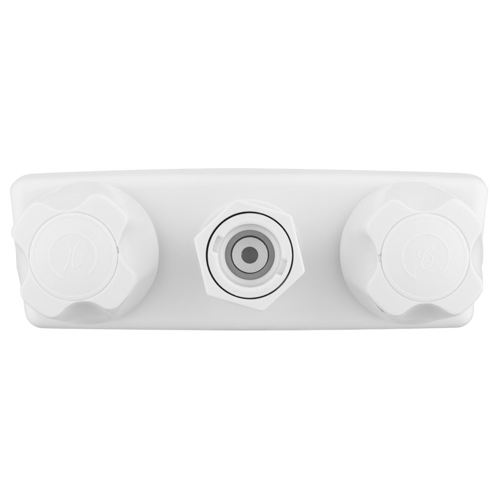 Dura Faucet Exterior DF-SA180-WT Quick Connect Faucet (White)