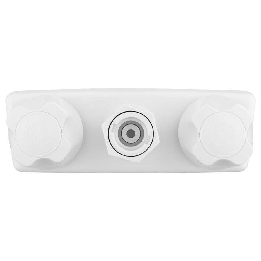 Dura Faucet Exterior DF-SA180-WT Quick Connect Faucet (White)