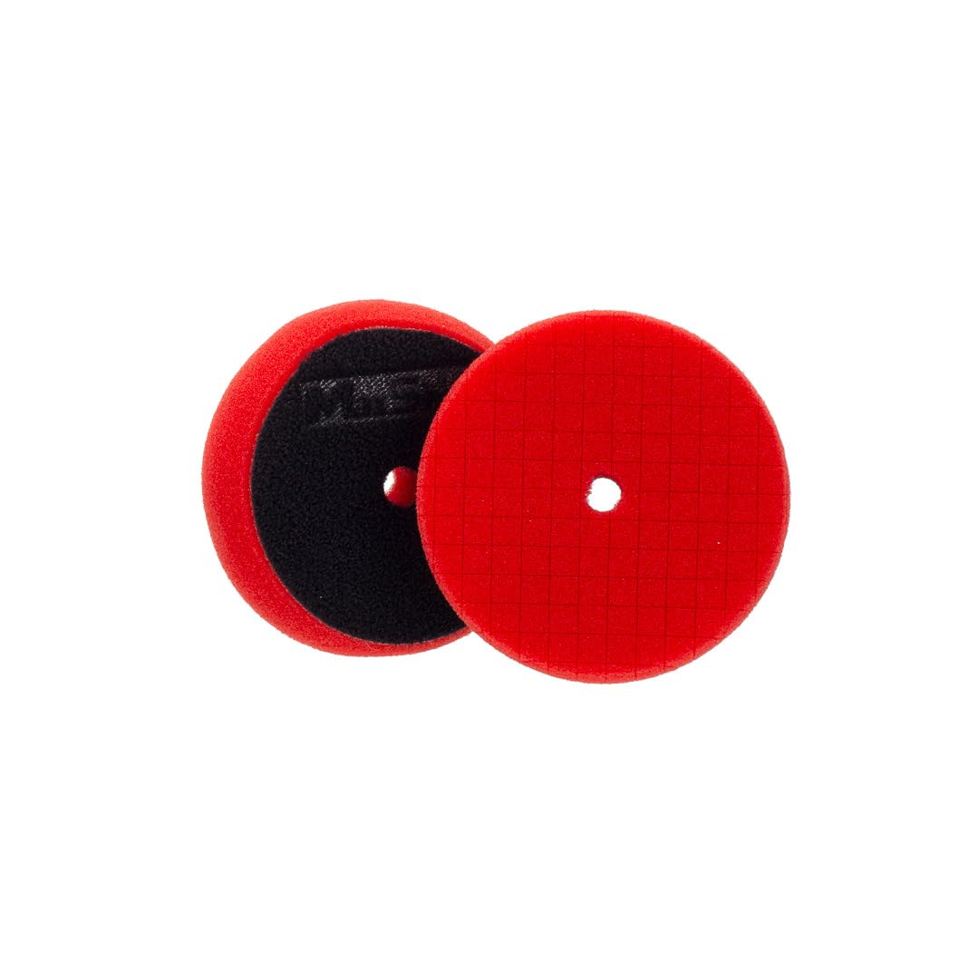 3" Maxshine Universal Cross Cut Polishing Foam Pad for Finishing – Hook & Loop – DA & Rotary Polisher Compatible – Cross Cut Design for Heat Control & Efficient Compound Application