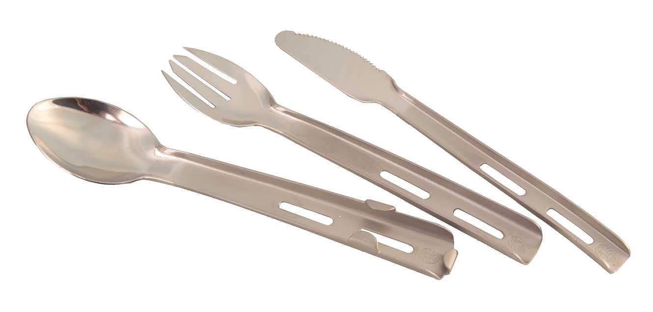 Coleman Utensil Set Outdoor, Durable & Lightweight Camping Utensils with Compact Storage, Portable Travel Silverware for Camping, Tailgating, Cooking, Backpacking, RV, Work, & More