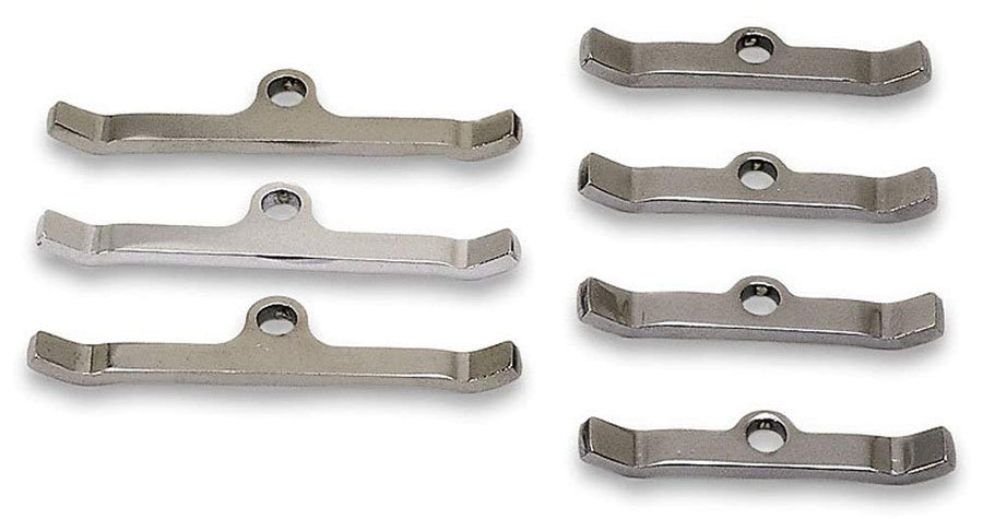 Valve Cover Moroso Hold Downs, Big Block Chevy, BBC in Chrome