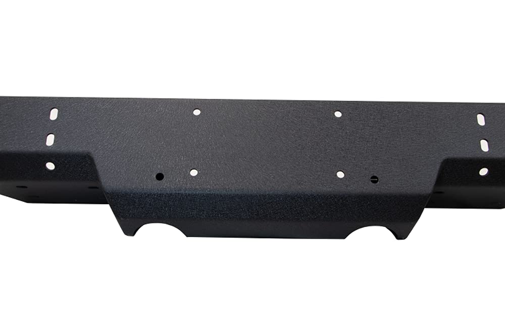 Kentrol Fishbone Offroad FB22178 Front Replacement Bumper fits Jeep Wrangler, Black