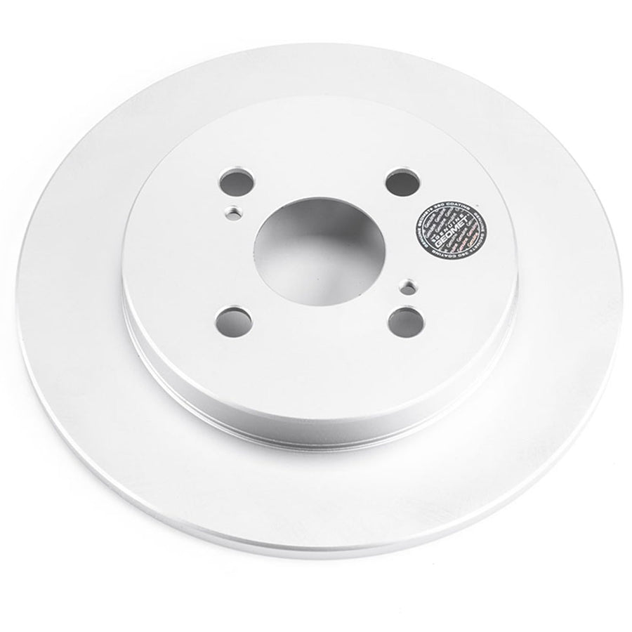 Rear Power Stop JBR1547EVC Evolution Genuine Geomet Coated Brake Rotor For Toyota Yaris 2012-2018 [Model Specific]
