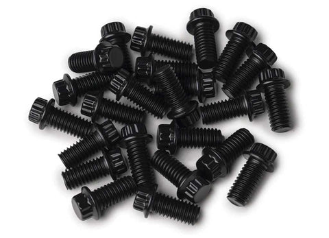 Method Race Wheels - 12 Point Lip Bolt, Black, 3/8-16x0.59, KIT