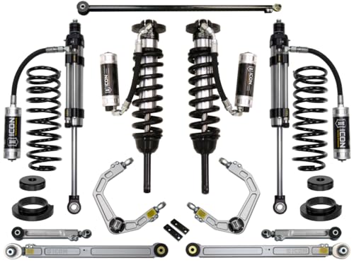 0-3.5" Lift, ICON Stage 8 Suspension System, Billet UCA, Compatible with 2003-09 Lexus GX470, K53178