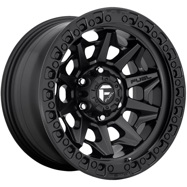 FUEL OFF-ROAD 18X9 COVERT 8X6.5 5.04 1mm MATTE BLACK - D69418908250