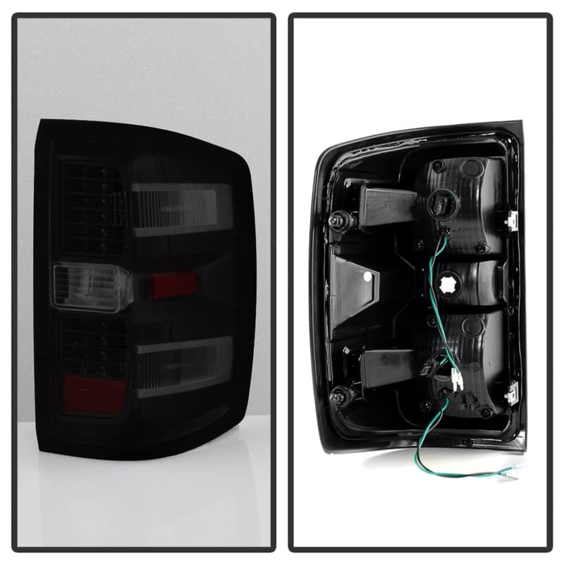 Spyder Auto 9036552 Led Tail Lights Black/Smoked