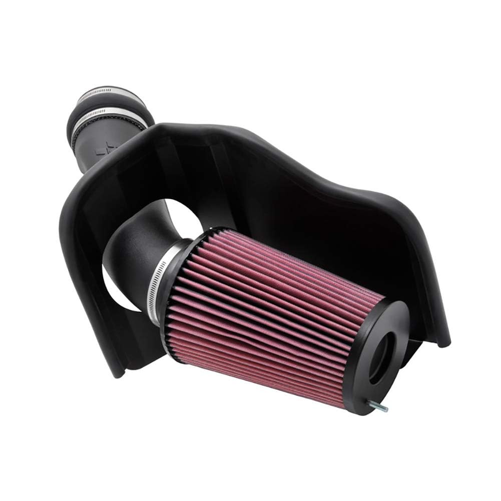 Cold Air Intake System K&N: High-Flow Air Filter, Increase Performance & Towing: Compatible with 1994-1997 FORD: F250, F350, 57-2531