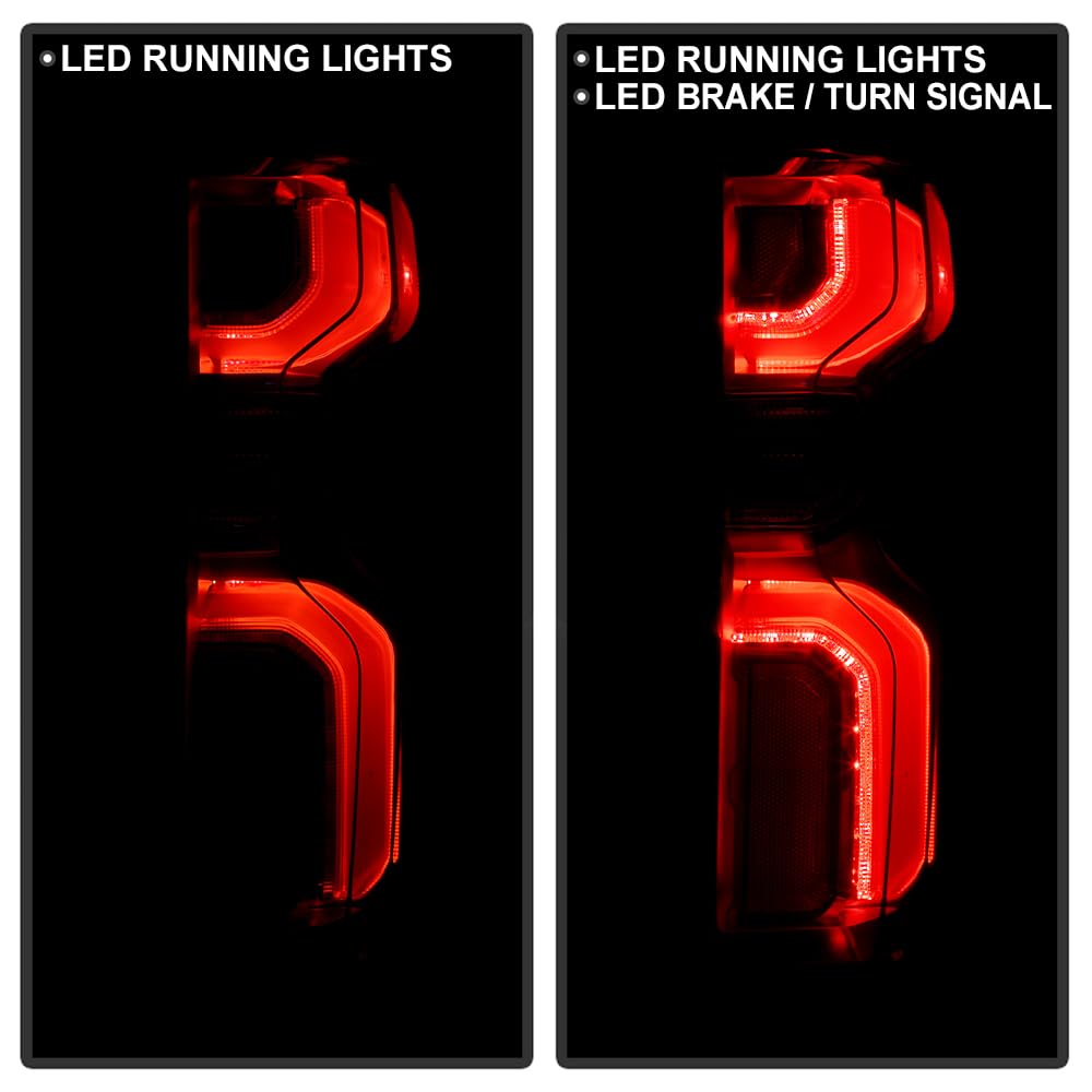 Chevy Silverado 19-21 1500/2500 LTZ LED Tail Light w/Harness (Fit LED Tail Light Model Only) - Spyder OE Left (GM2801311)