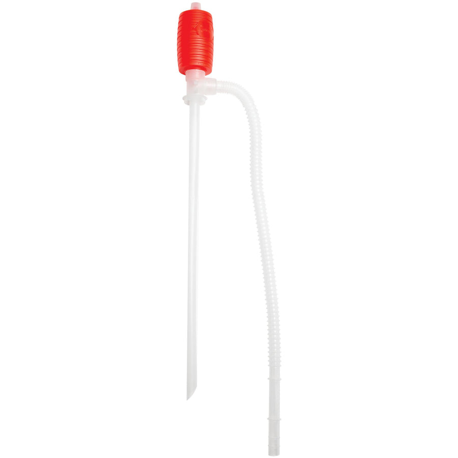 1542 Performance Tool Fuel & Fluid Transfer Siphon Pump, HDPE Plastic, Solvent-Resistant, 3 GPM Flow Rate, Simple Siphon Action