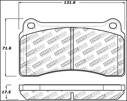Sport Brake Pads StopTech 309.13830 with Shims and Hardware