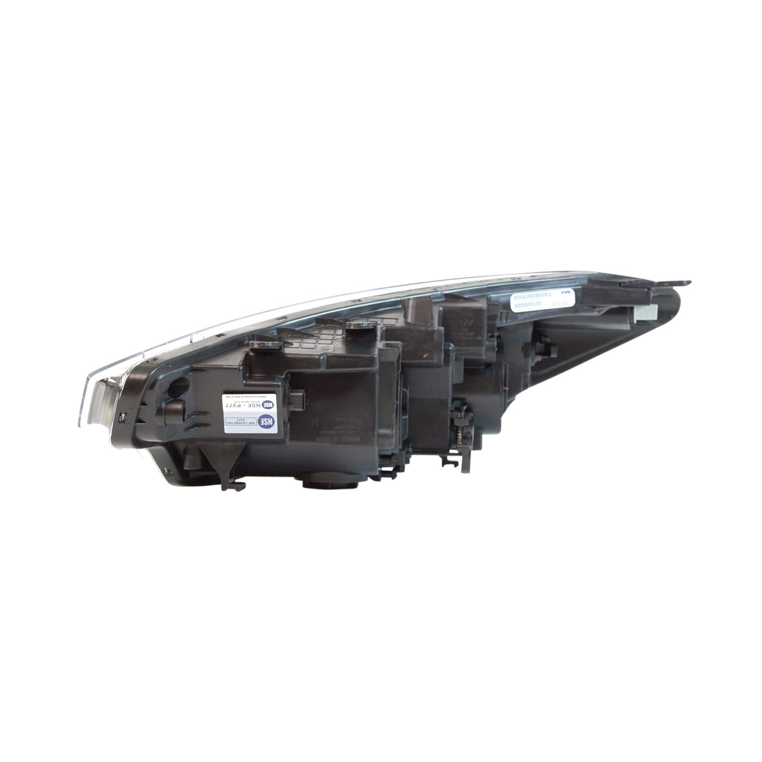 Right TYC Headlight Assembly Compatible with 2014-2016 Kia Forte