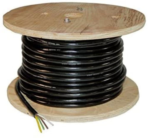 Deka Trailer Lighting Cable 4-Wire - White/Yellow/Green/Brown - 100 Feet