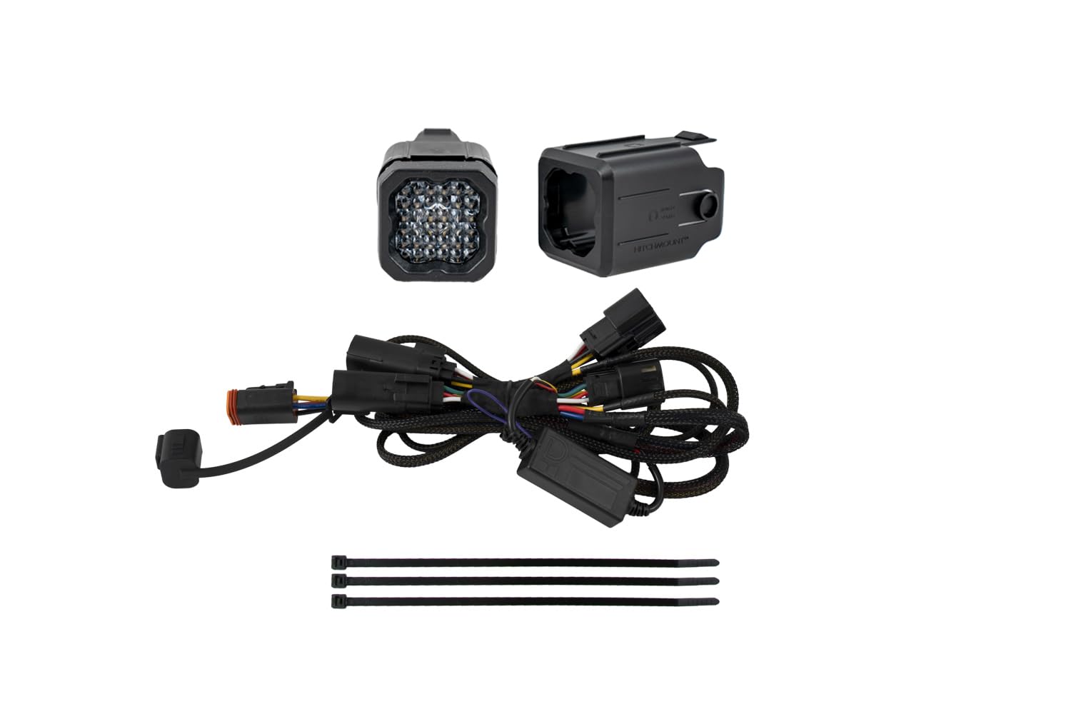 Diode Dynamics Reverse Light Kit HitchMount compatible with Chevrolet Colorado 2023-2026, C1R + Brake