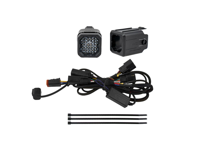 Diode Dynamics Reverse Light Kit HitchMount compatible with Chevrolet Colorado 2023-2026, C1R + Brake