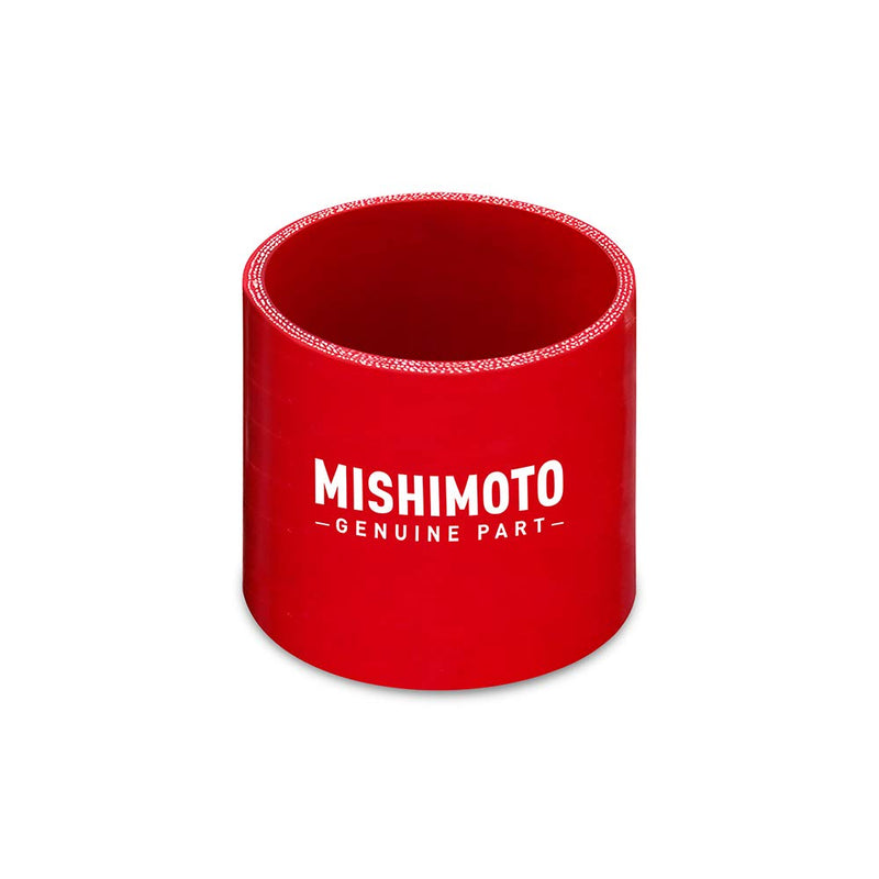 3" Mishimoto Straight Coupler, Red