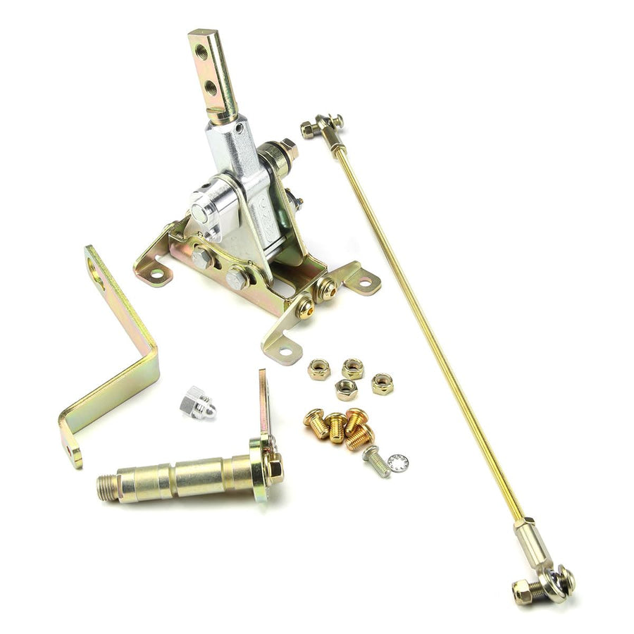 Floor Mount Lokar Performance Products GS4R70WT Gate Shifter for Ford Aode/4R70W Transmission with 2 Bolt Spud No Le