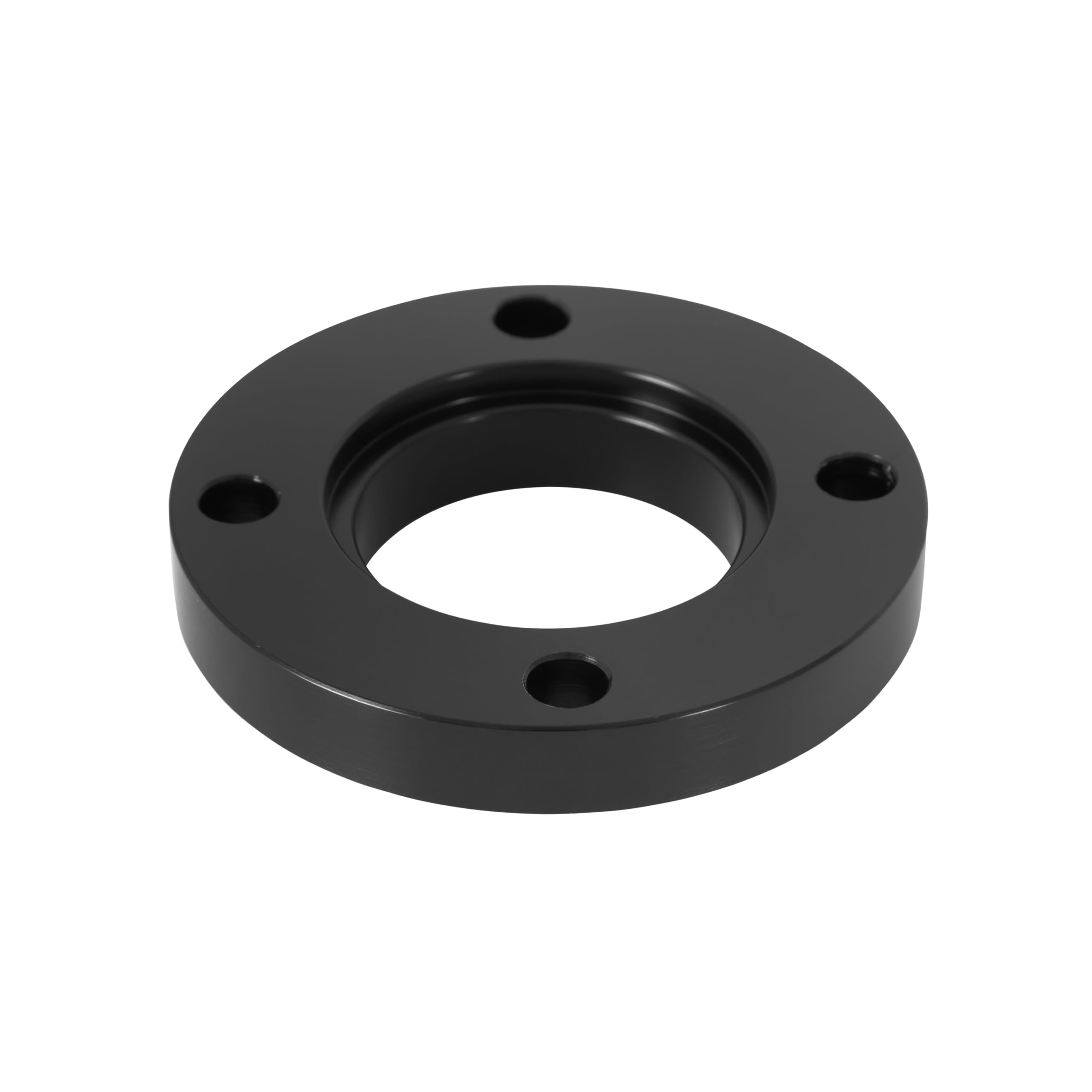 Holley Crankshaft Pulley Adapter 97-448 - 3.00-Inch Damper - 3-Bolt - Black