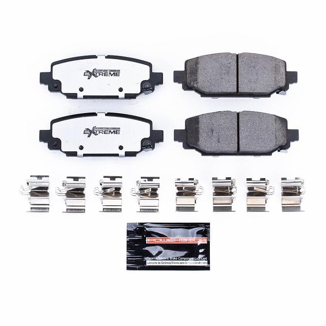 Z36-6005 Power Stop Rear Carbon-Fiber Ceramic Brake Pads For Jeep Wrangler 2018-2022 Truck & Tow [Model Specific]