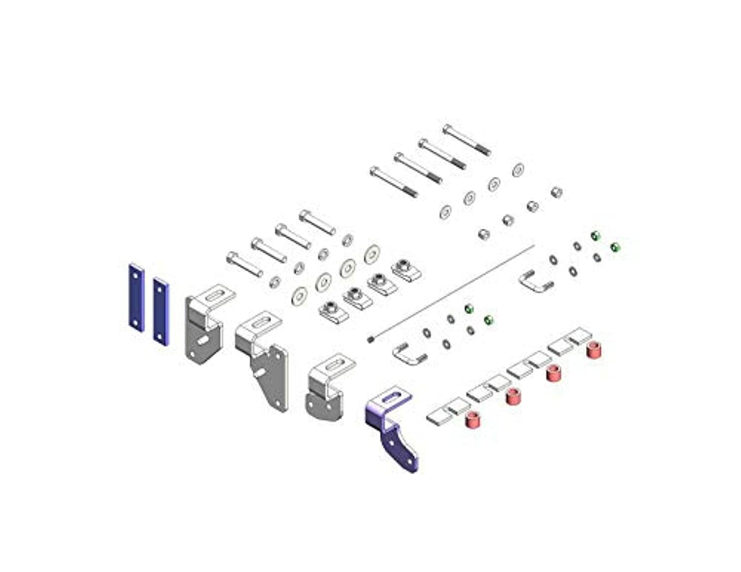 Custom HUSKY TOWING Brkt Kit Ford F150 31564