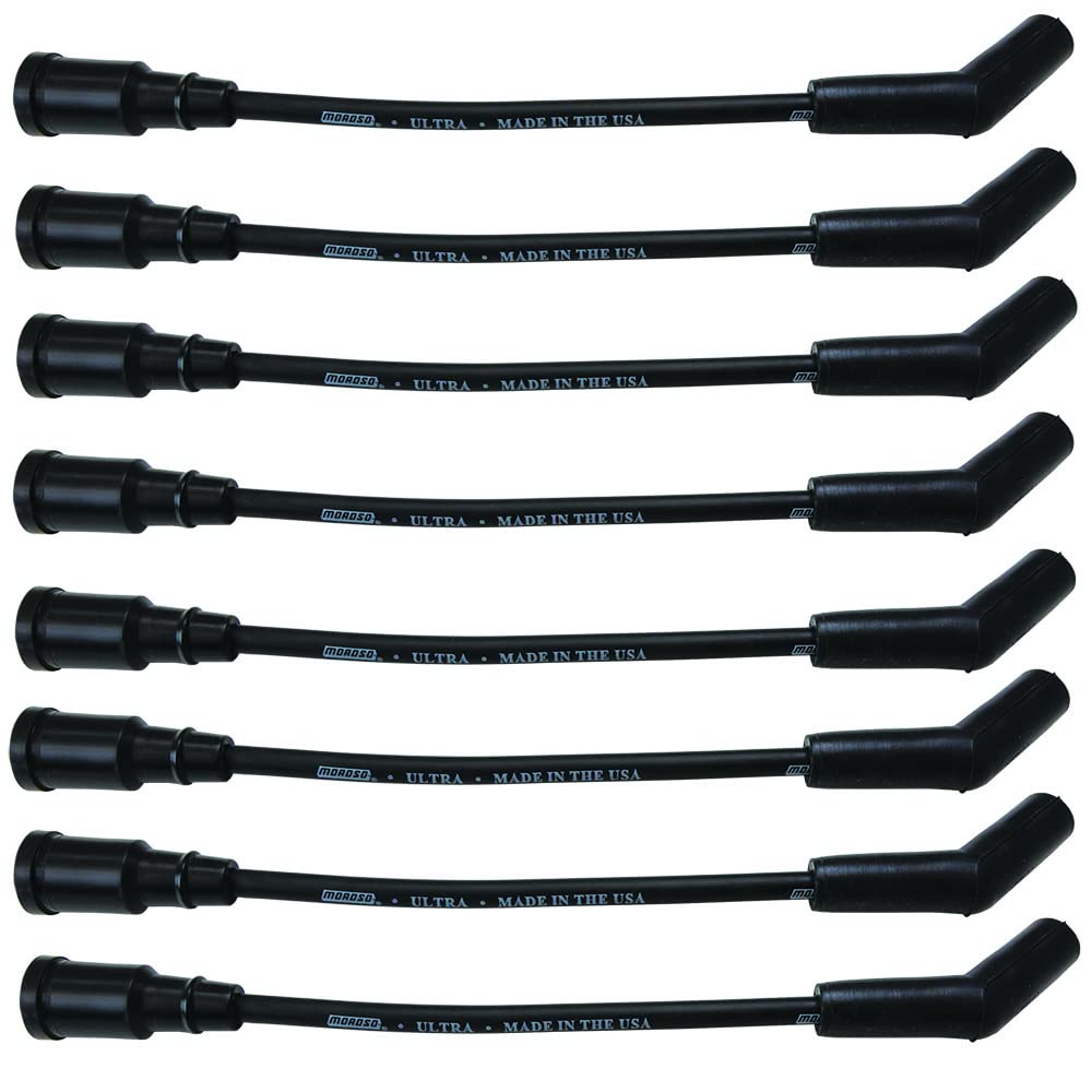 8mm Moroso Ultra Spark Plug Wires, Fits Ford 7.3L Godzilla Gas Engine