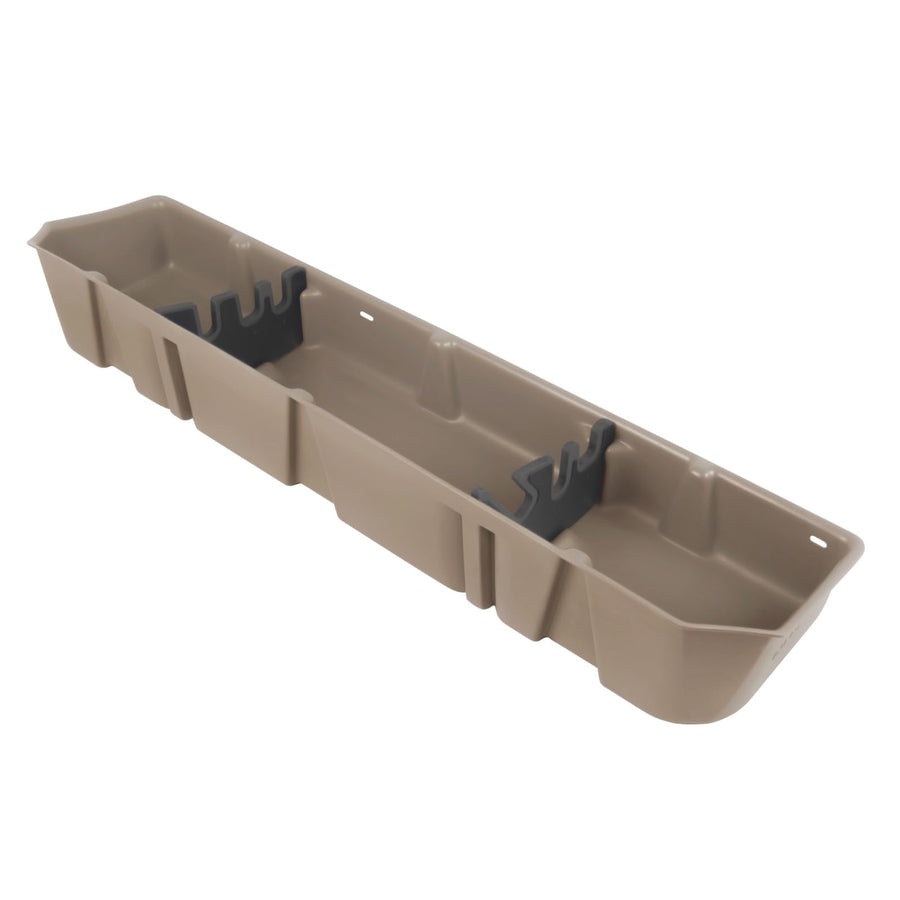 Under Seat Storage DU-HA fits 2015-2024 Ford F150 SuperCrew & 2017-2024 Ford F250 F350 F450 F550 Super Duty Crew Cab | Tan Heavy-Duty Back Seat Organizer | 20112