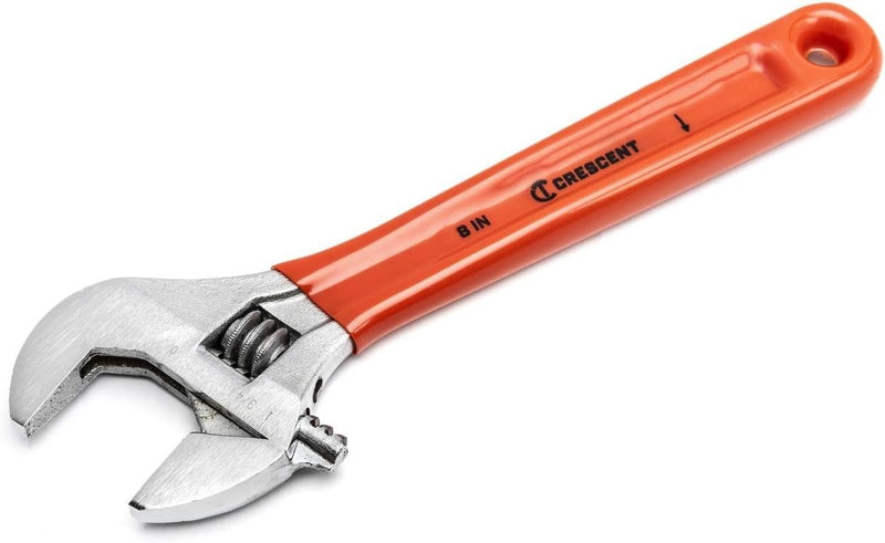 Crescent 8" Cushion Grip Adjustable Wrench - Carded - AC28CVS