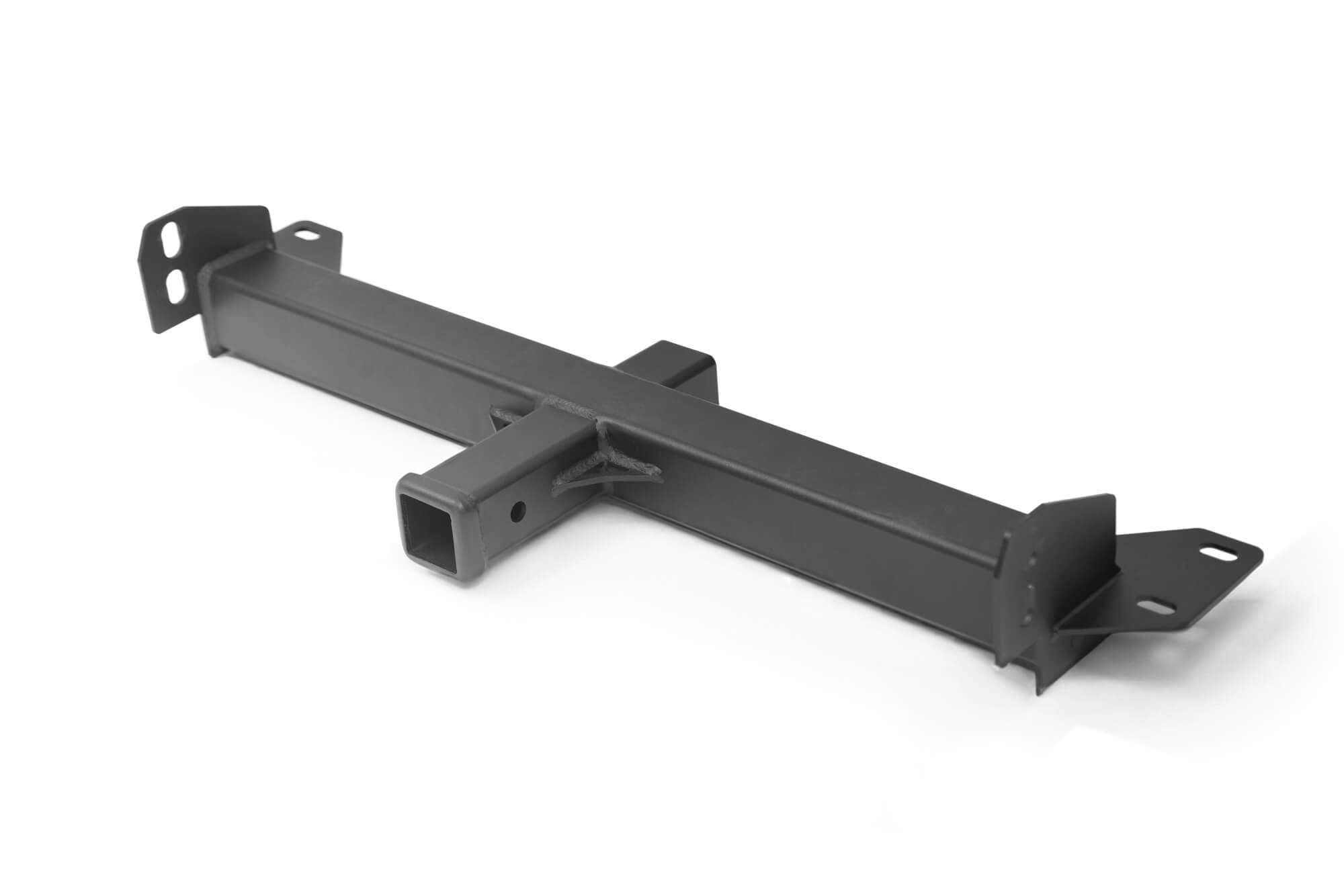 MTO Series Rear Bumper DV8 Offroad for the 2020-2025 Jeep Gladiator JT | Bumper Extends Only 2.5” From Rear of the Truck (Not Including D-Ring Mounts) | (MTO Series Accessory Hitch)