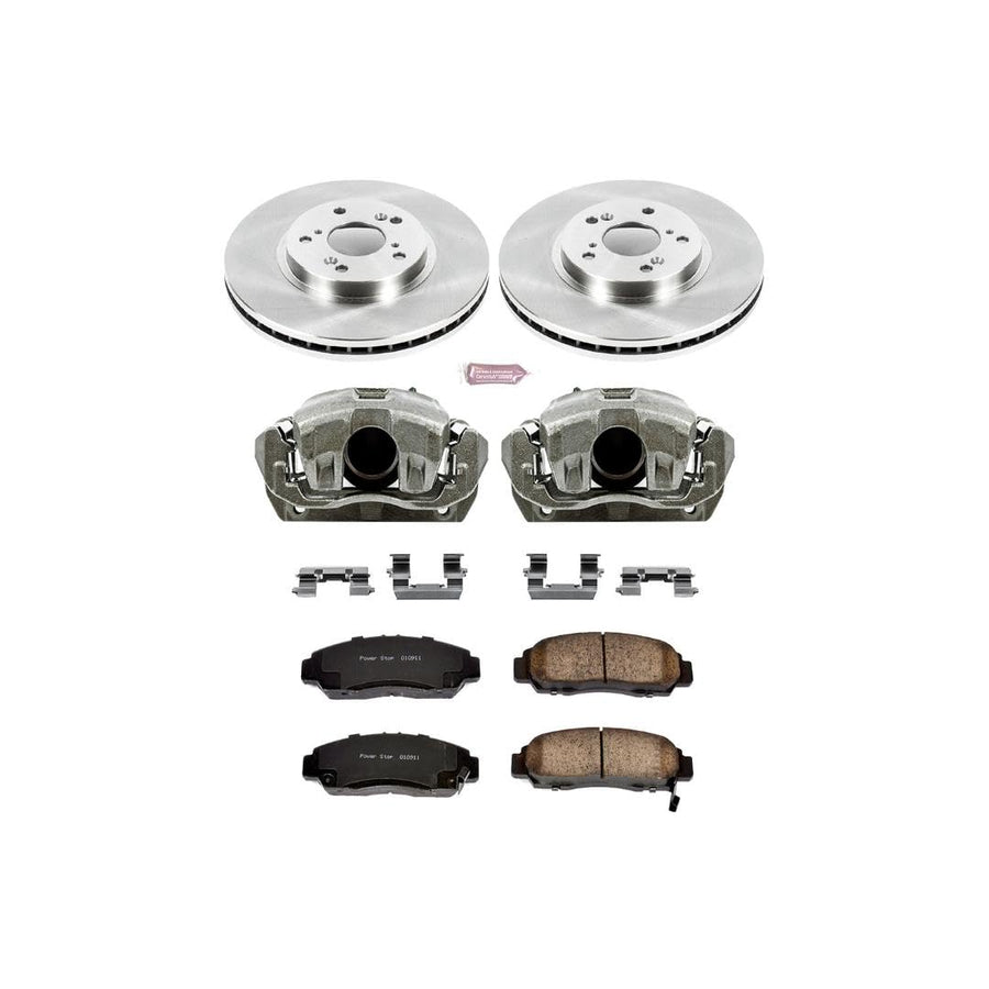 Power Stop 1-Click KCOE2292 Autospecialty Replacement Brake Kit with Calipers