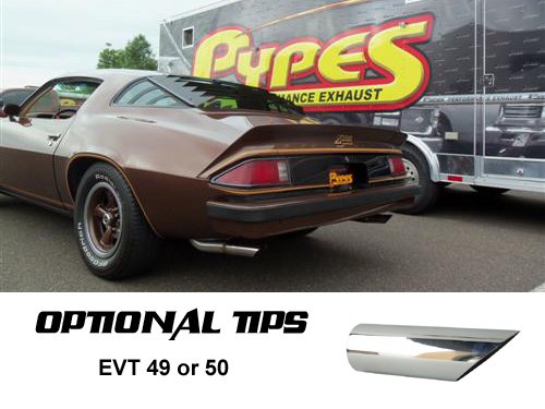 Pypes Performance Exhaust 70-81 PYPES EXHAUS X-F 2.5 X Rear Exit Performance Exhaust