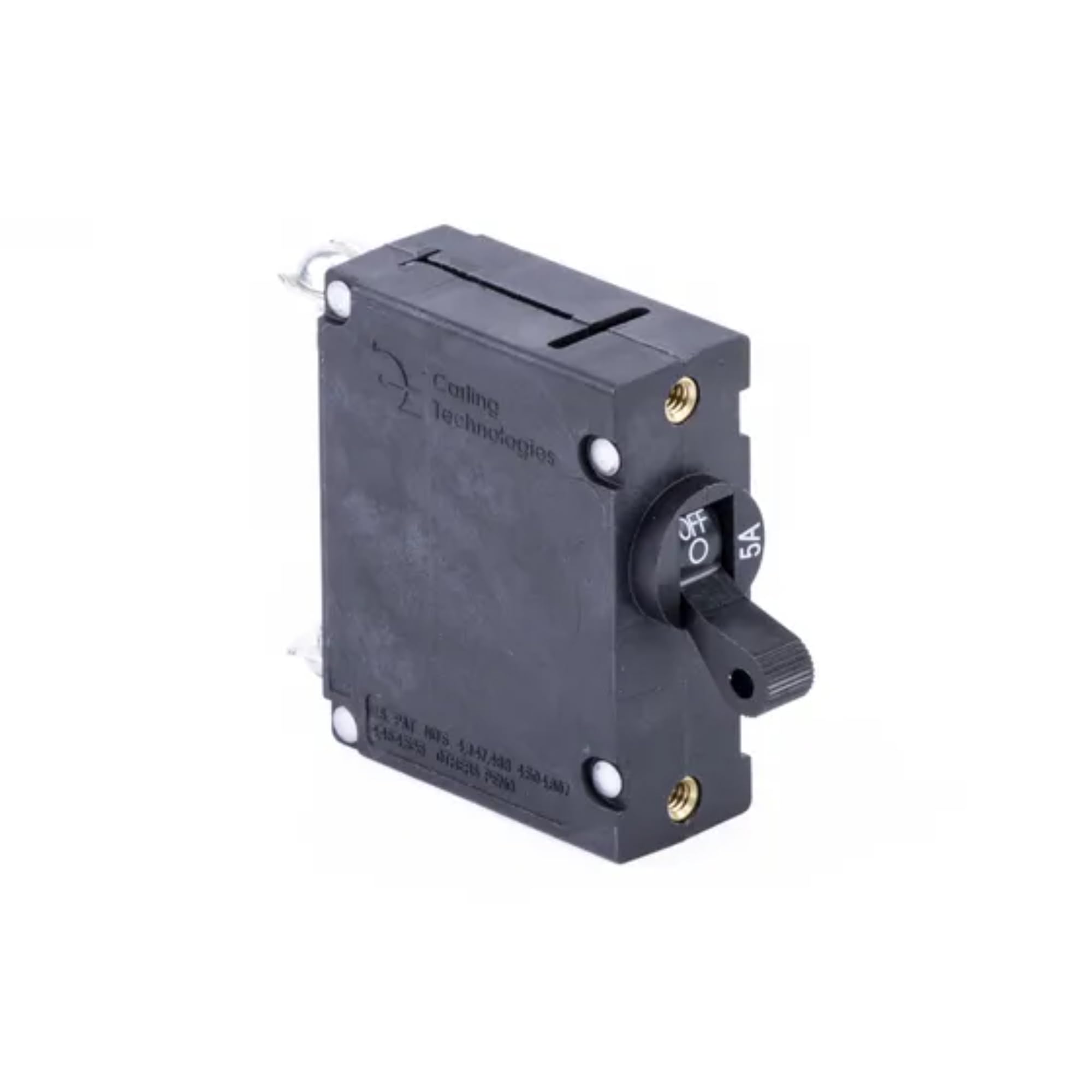 CB50400 Sierra Circuit Breaker, Standard Black Toggle, Single Pole, 5A