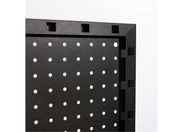 DEWALT 6-foot Pegboard Kit for Garage Storage Rack Shelving, Heavy-Duty Steel, Industrial Powder-Coating, 2.5cm Spacing