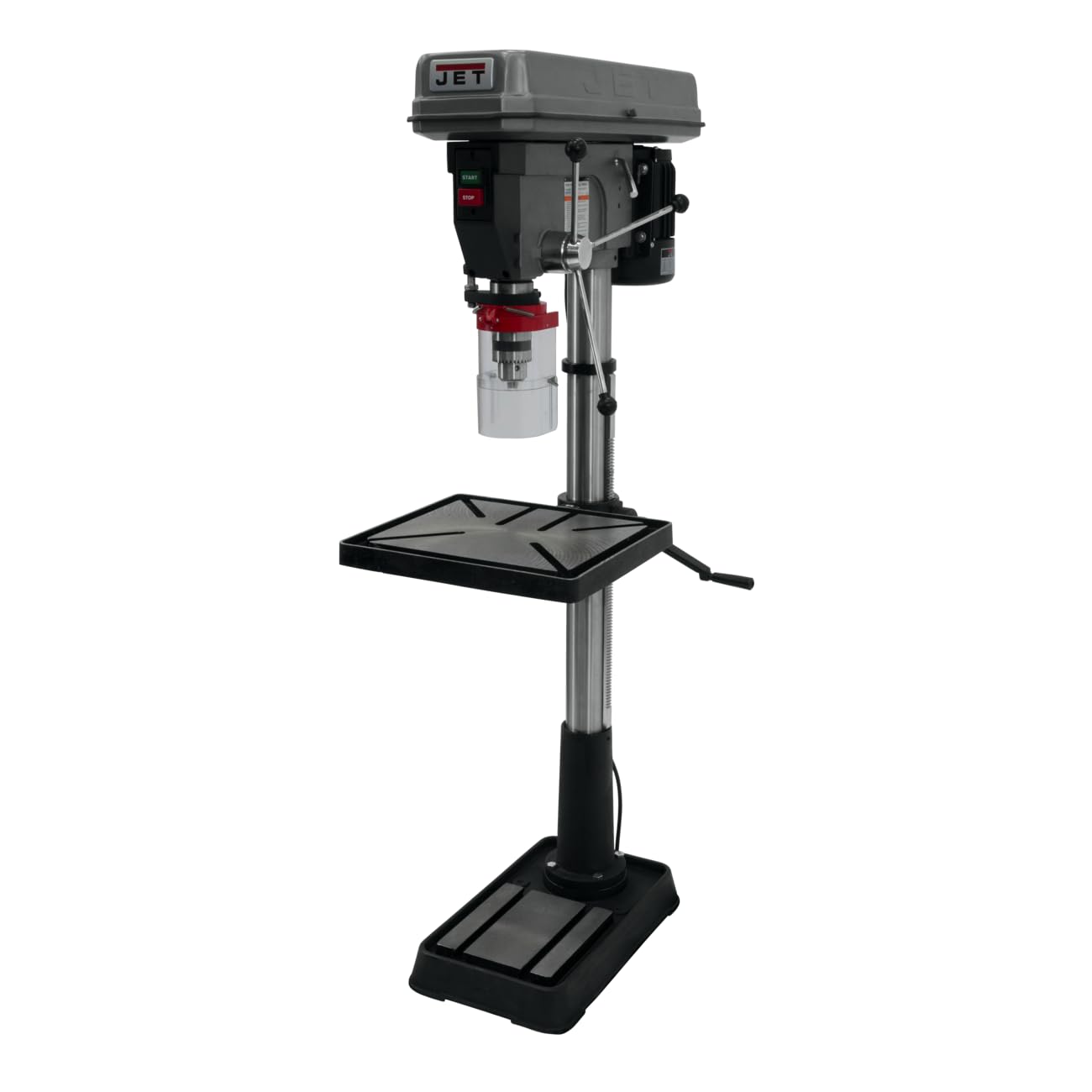 20-Inch JET Floor Drill Press, 12 Speed, 1-1/2 HP, 115/230V 1Ph (JDP-20MF)