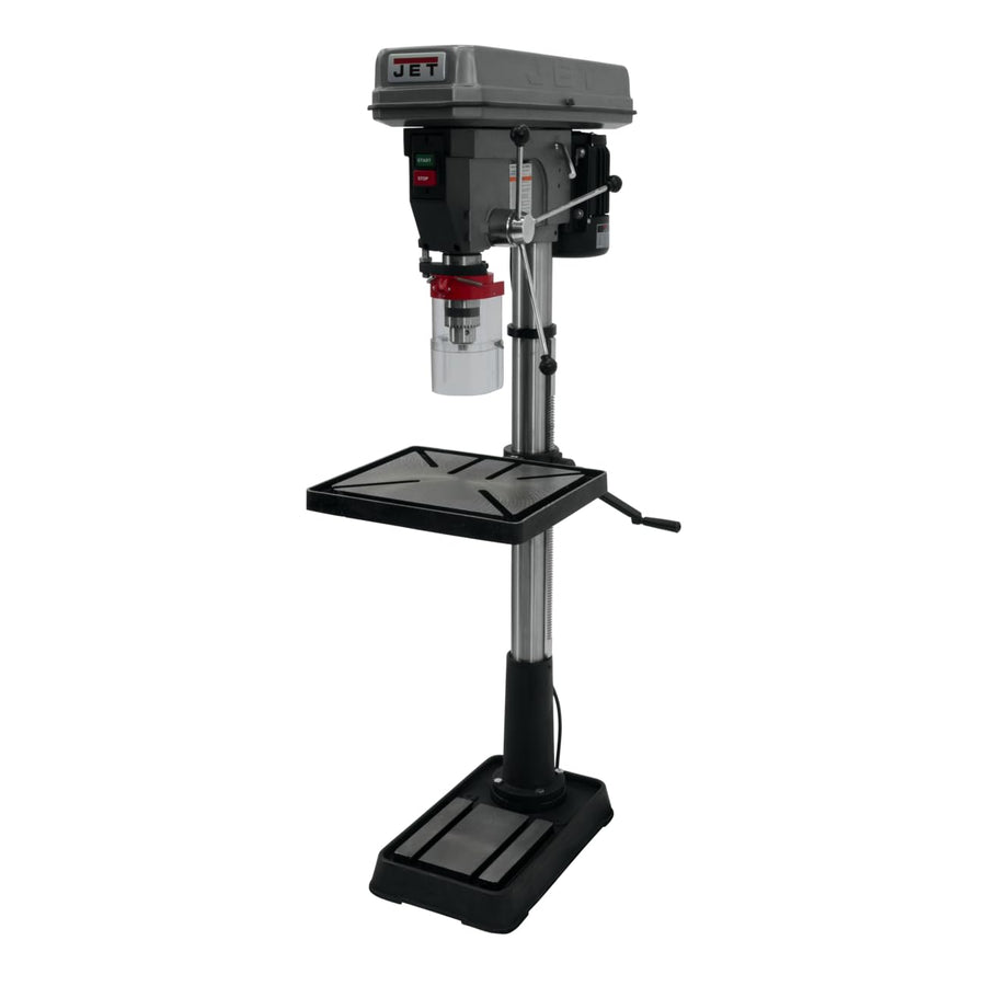 20-Inch JET Floor Drill Press, 12 Speed, 1-1/2 HP, 115/230V 1Ph (JDP-20MF)