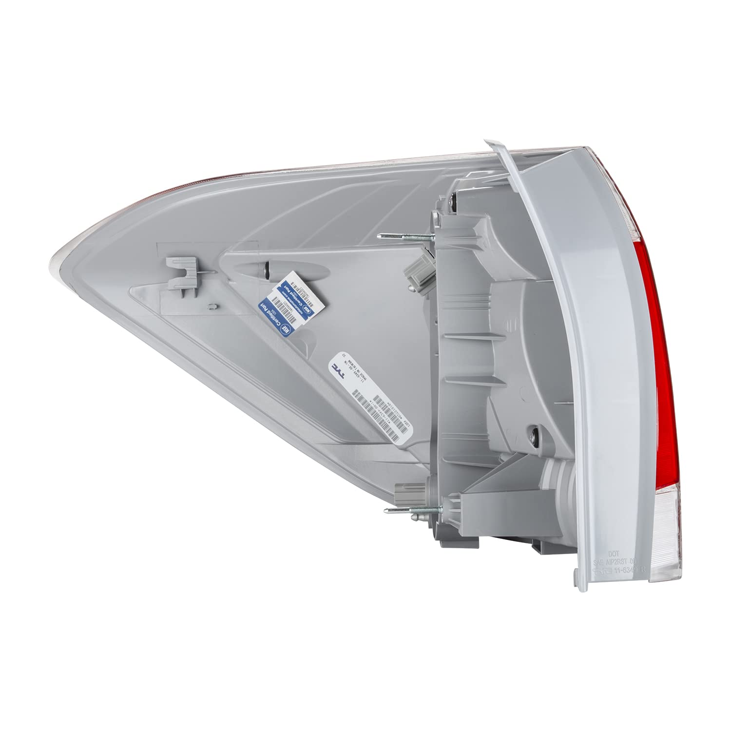 Right TYC Tail Light Assembly Compatible with 2011-2013 Toyota Highlander