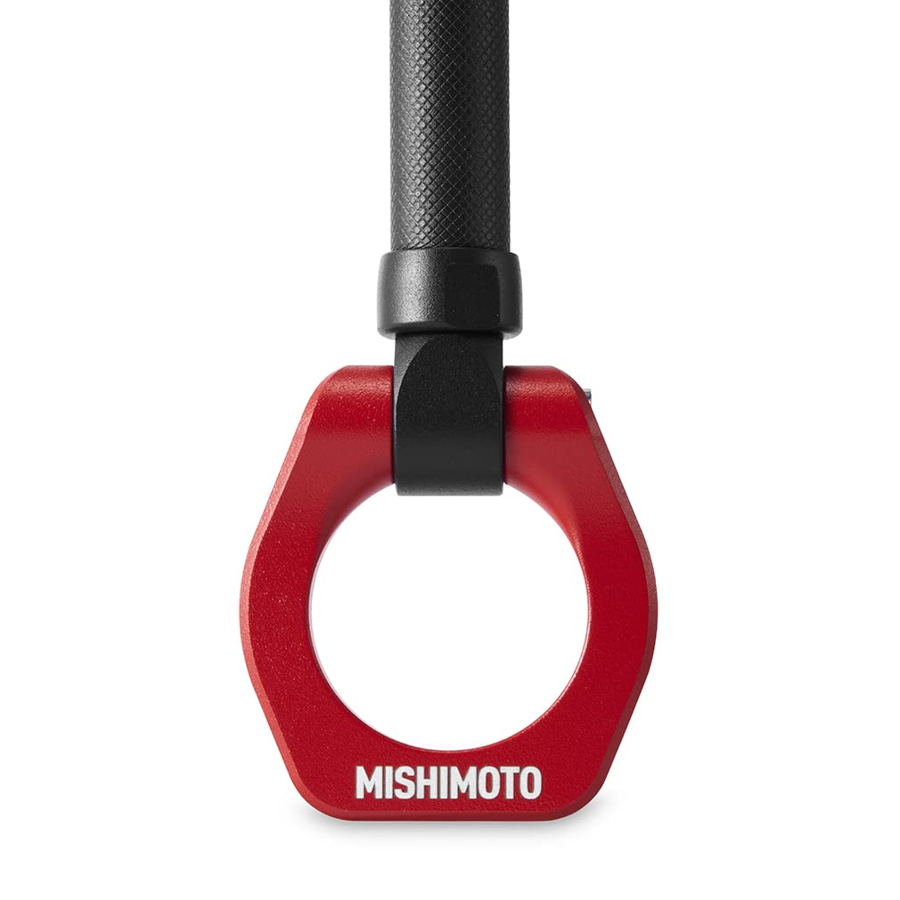 Mishimoto Tow Hook Racing, Compatible with Toyota GR Corolla 2023+, Red