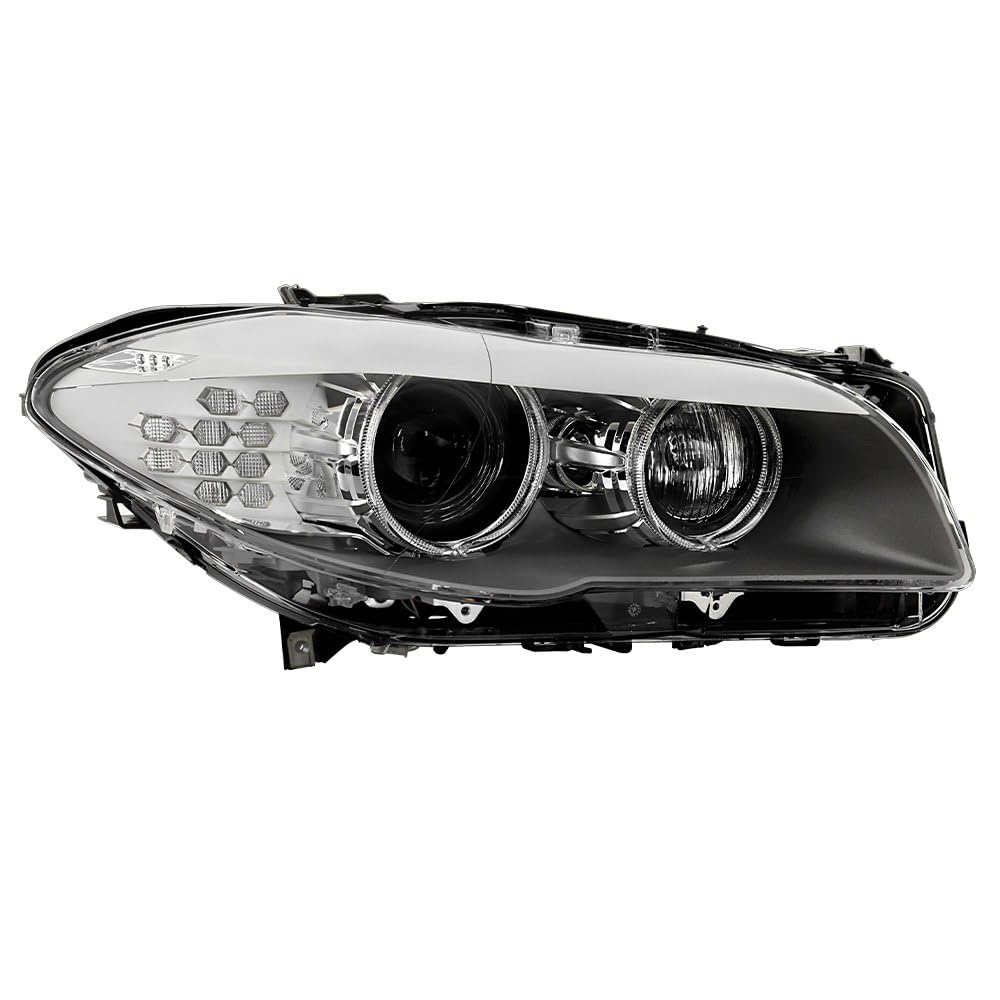 BMW Spyder (POE) 5 Series F10 11-13 HID w/AFS Projector Headlight - Low Beam-D1S(Not Included) ; High Beam-D1S(Not Included) ; Signal-LED - OE Right