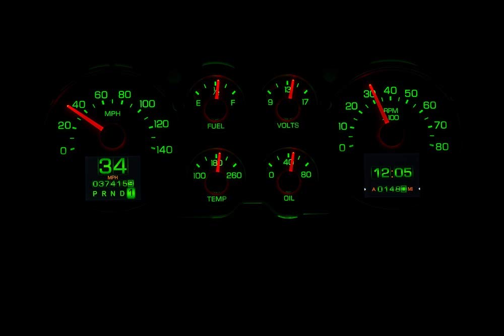 Dakota Digital Compatible with RTX-78C-MC-X 1978-85 Chevy Monte Carlo Early Design Style Retrotech Gauge System