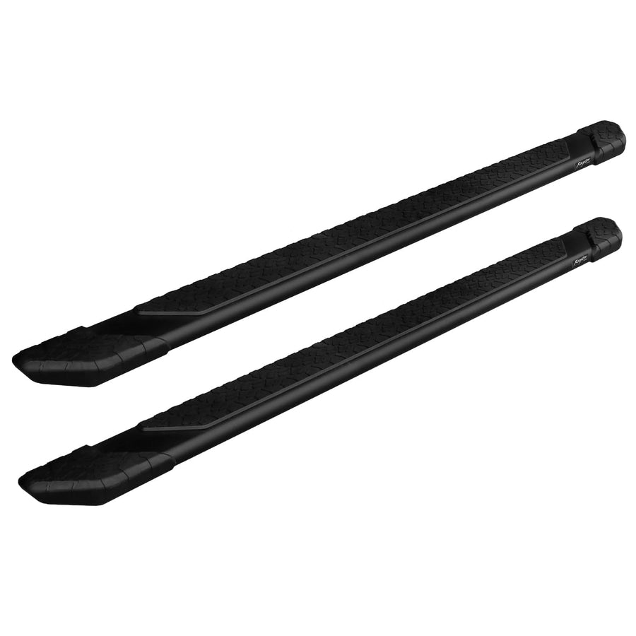 Running Boards Raptor Series Steps 5in Treadsteps Black Aluminum Compatible with 1999-2016 F-250/F-350 Super Duty SuperCab