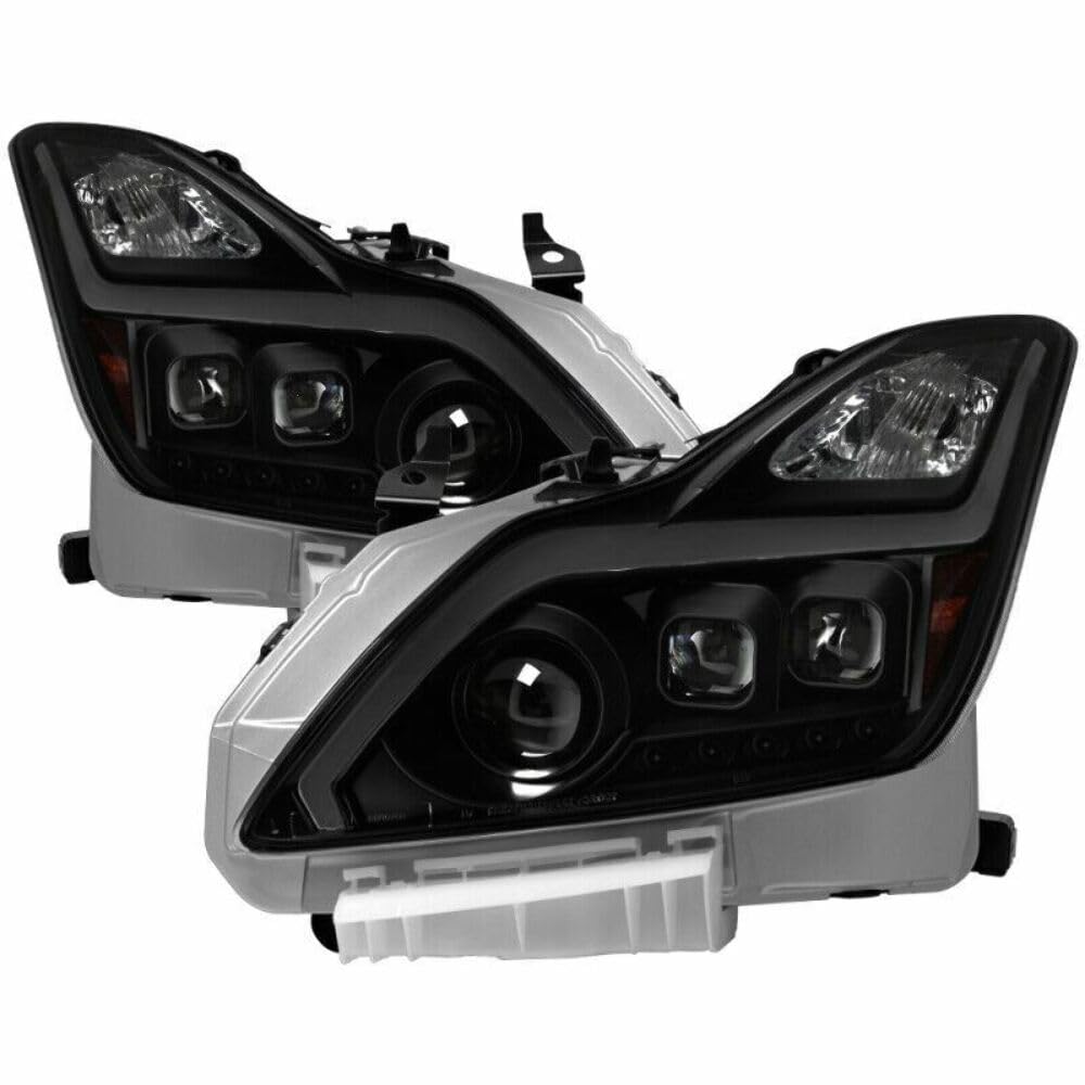 Projector Headlight Xtune PRO-JH-IG3708-2D-LB-BSM, 1 Pack