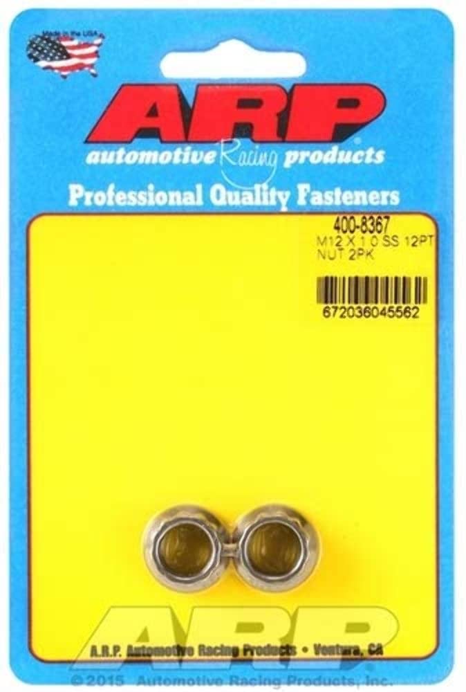 ARP 400-8367 M14 Socket M12 x 1.00 12PT Nut Kit
